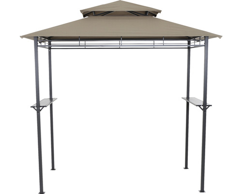 Pavillon BBQ 244 x 127 cm taupe