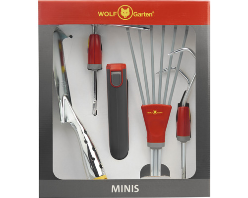 Kit d'outils de jardinage WOLF-Garten multi-star Mini P262