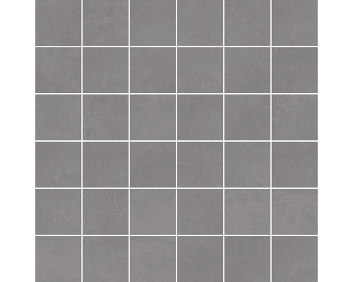Feinsteinzeugmosaik Planet anthracite soft 30x30 cm Fliesenmuster für Wand und Boden