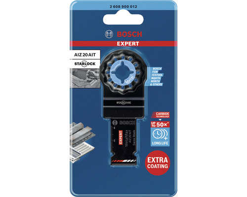 Lame de scie plongeante Bosch Expert AIZ 20 AIT Starlock dans son emballage