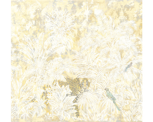 Papier peint panoramique intissé INX6-067 Ink Jungle Maze 6 pces 300 x 280 cm