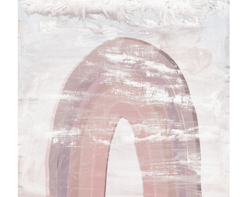 Papier peint panoramique intissé INX6-086 Ink Arcobaleno 6 pces 300 x 280 cm Illustration d''un arc-en-ciel abstrait