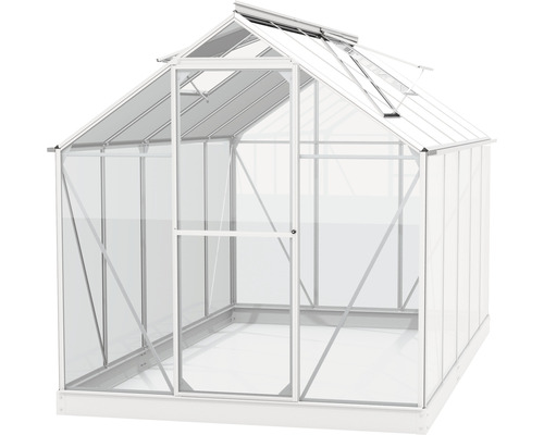 Serre avec lucarne et porte