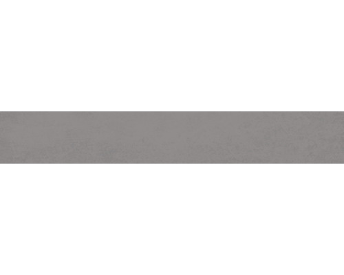 Plinthe de carrelage Planet Anthracite 8x60 cm Arrière-plan uni.