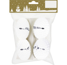 Packung mit vier Golfbällen