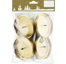 Emballage de quatre bougies chauffe-plat