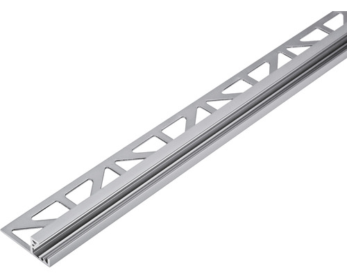 LED Dekoprofil Dural Squarline, silber, Länge 250 cm Höhe 11 mm