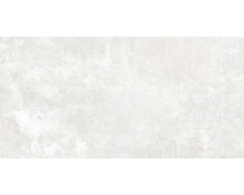 Feinsteinzeug Wand- und Bodenfliese Grunge White AS 60x60 cm