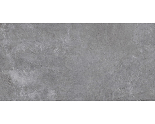 Carrelage pour sol et mur en grès cérame fin Grunge Grey AS 75.5x151 cm
