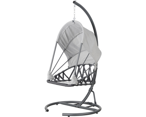Hängesessel mit Gestell und Sonnendach