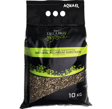 Gravier pour aquarium, substrat AQUAEL natural multicolore 5-10 mm 10 kg