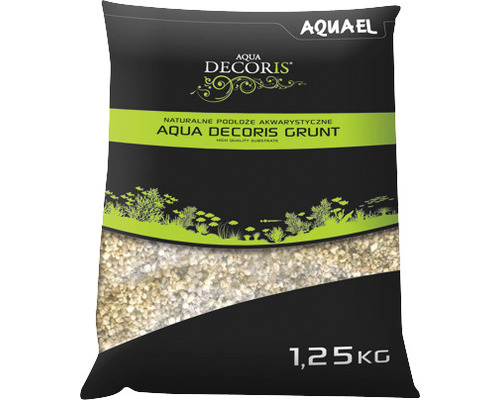 Bodengrund AQUAEL Aqua Decoris Grunt 1,25 kg beige Aqua Decoris Bodengrund im 1,25 Kilogramm Beutel
