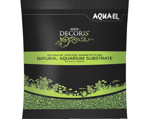 Aquarienkies AQUAEL Aqua Decoris 2-3 mm 1 kg grün