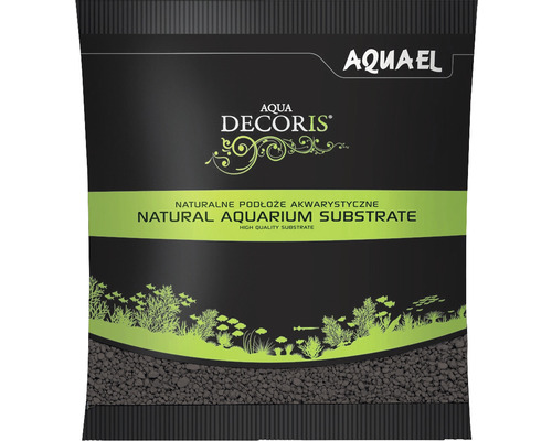 Aquarienkies AQUAEL Aqua Decoris 2-3 mm 1 kg schwarz