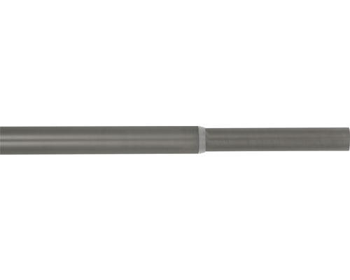 Tringle à rideaux Premium gris 120 - 210 cm Ø 20 mm