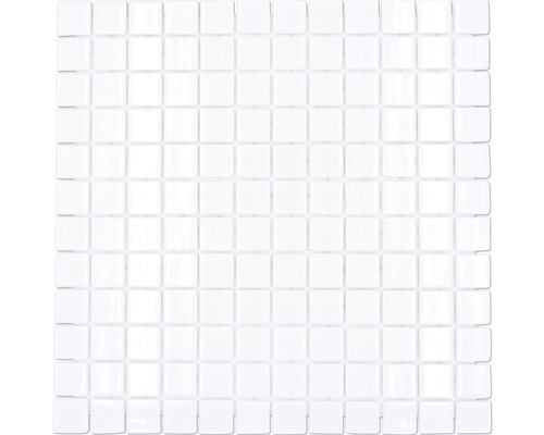 Mosaïque de piscine VP100PUR blanc 31.6x31.6 cm