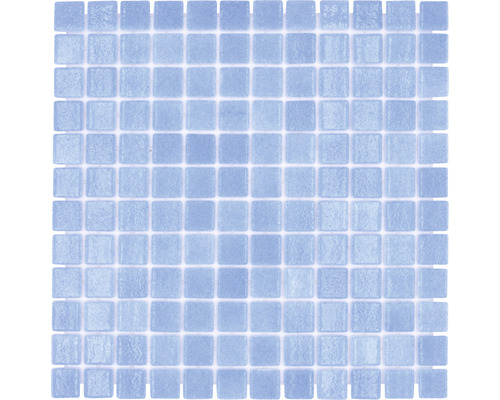 Mosaïque de piscine VP110PUR bleu 31.6x31.6 cm Carreau de mosaïque en verre, carré