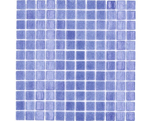 Mosaïque de piscine VP508PUR bleu 31.6x31.6 cm