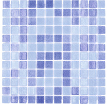 Mosaïque de piscine VP1158PUR bleu 31.6x31.6 cm