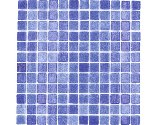 Mosaïque de piscine VP508PAT bleu 31.6x31.6 cm Mosaïque avec éléments carrés
