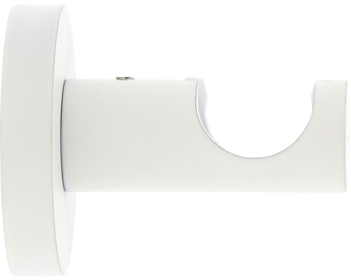 Naissance pour tringle 1 branche pour Premium blanc Ø 20 mm 4,2 cm de longueur 1 pce