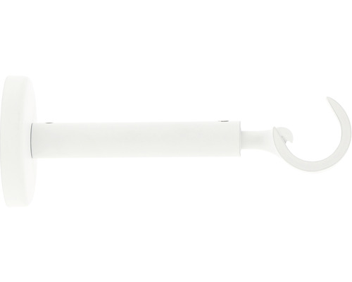 Support 1 branche pour Premium blanc Ø 20 mm 11 - 15 cm de longueur 1 pce