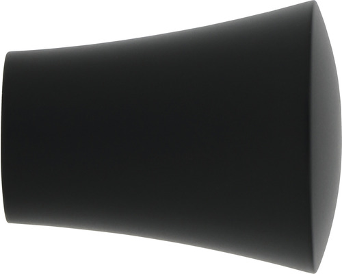Endstück Medium für Premium Black Line schwarz Ø 20 mm 2 Stk. Einzelner Möbelknopf