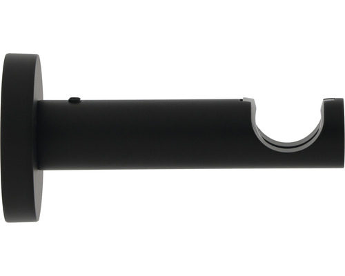 Naissance pour tringle 1 branche pour Premium Black Line noir Ø 20 mm 8 cm de longueur 1 pce