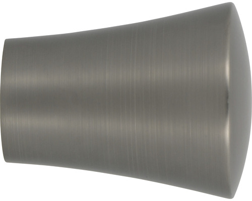 Endstück Medium für Premium grau Ø 20 mm 2 Stk. Möbelknopf aus Metall