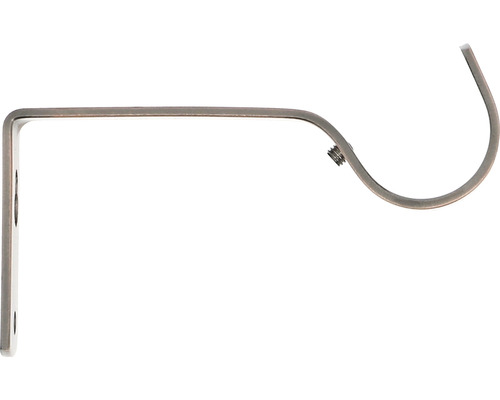 Naissance pour tringle 1 branche pour Chic Metall cuivre Ø 28 mm 9 cm de longueur 1 pce
