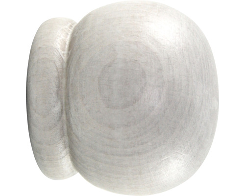 Endstück Anglais für Love Autrement weiss Ø 28 mm 2 Stk. Holzknopf