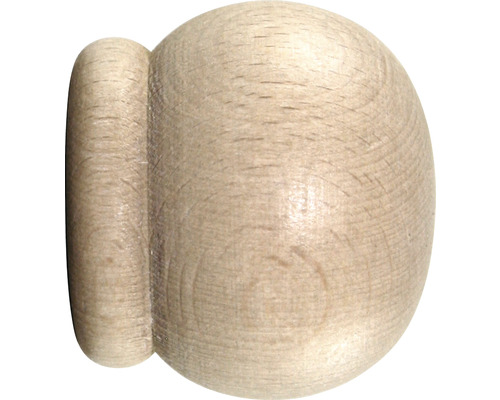 Endstück Anglais für Love Autrement natur Ø 28 mm 2 Stk. Holzknauf zur Möbelmontage
