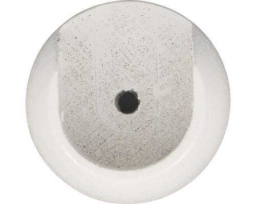 Naissance pour tringle blanc Ø 20 mm 2 pièces Vue détaillée de la pomme de douche