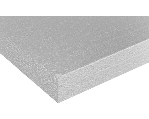 Nahaufnahme einer Styroporplatte