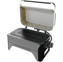 Gasgrill mit geöffnetem Deckel