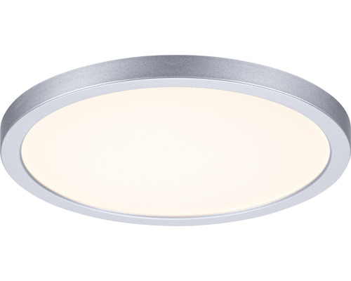 Éclairage LED à encastrer panneau AREO VariFit 15W 3000K à intensité lumineuse variable Ø 175mm chrome mat