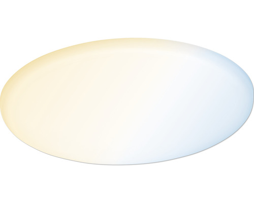 Plafonnier ovale blanc