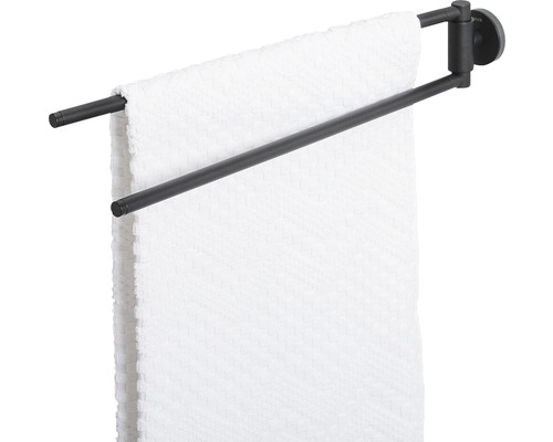 Porte-serviettes double avec serviette