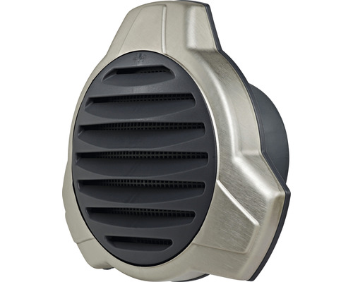 Boîtier mural rond avec lamelles