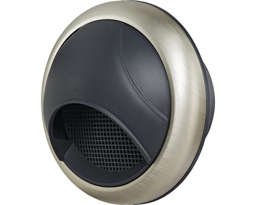 Traverse murale ronde en plastique et métal