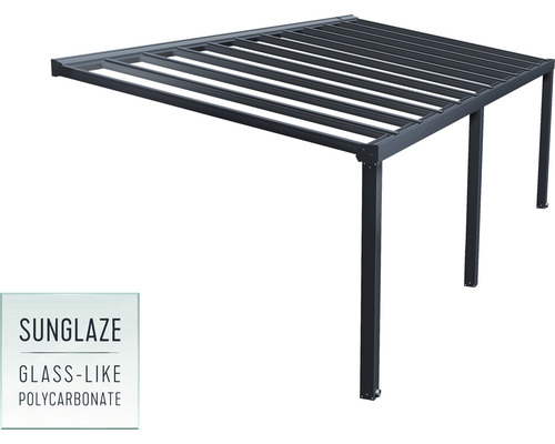 Pergola avec structure de cadre