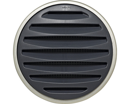 Ventilation d''arrivée d''air ronde avec lamelles