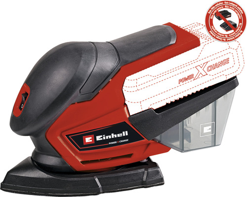 Einhell Ponceuse multifonctions sans fil Power X-Change TE-OS 18/150 Li sans batterie ni chargeur