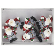 Décorations à parsemer Père Noël en set