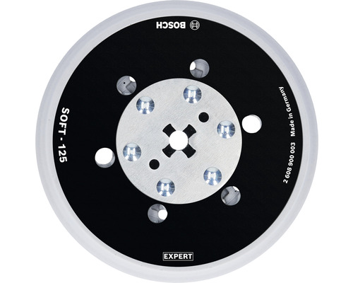 Bosch Feuille abrasive disque perforations multiples, Ø 125 mm, 8 trous
