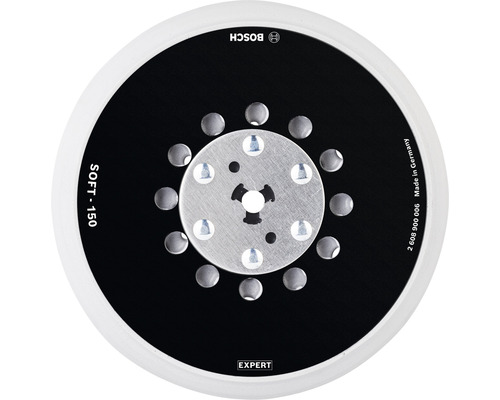 Bosch Feuille abrasive disque perforations multiples, Ø 150 mm, 8 trous