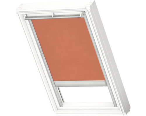 VELUX Sichtschutzrollo orange uni elektrisch Rahmen aluminium RML MK04 4164S