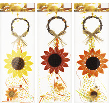 Sonnenblumen-Dekoanhänger im Dreierset