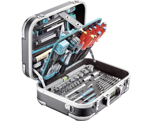 Technocraft Boîte à outils ABS Pro Chrome 152 pièces