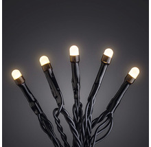 Guirlande lumineuse LED avec lampes blanc chaud